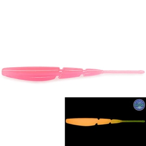 FishUP Aji Dreifach-Stick 1,9" #404 Rosa Glühen 10St.