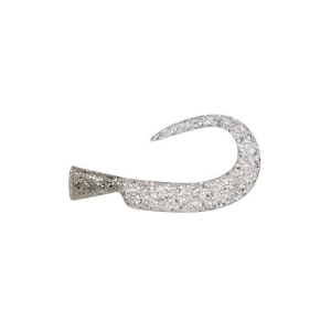 SVZ McMio Großer Ersatzschwanz Silber Glitter 69mm 3St.