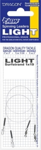 Dragon 1x19 Surfstrand Vorfach 5 kg 25cm 2pc