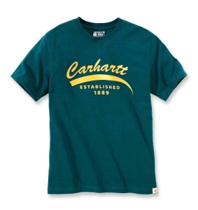 Carhartt Heavyweight T-Shirt Nachtblau Heather S