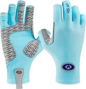 Fliegenfischer-Schutzhandschuhe S/M Bahama Blu