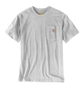 Carhartt K87 Tasche Heather Grey XL T-shirt