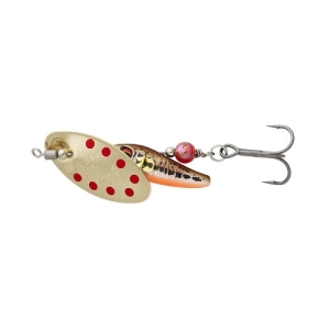 SG Sticklebait Spinner #1 4.5G S Elritze Gold Rot