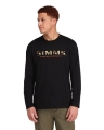T-Shirt Simms Logo Shirt LS Black.2.jpg