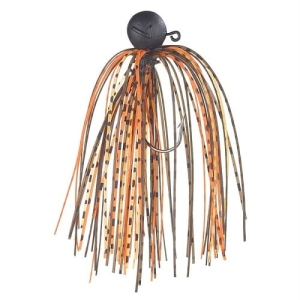BALZER Skirted Jig Grün Kürbis Bernstein Rot #1 7g