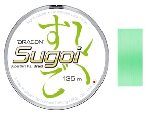 Geflochtene Drache Sugoi 0,044mm 2,68kg Fluo grün