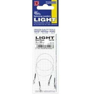 Przypon Dragon 1x19 Surflon 3kg Light 15cm 2szt.jpg