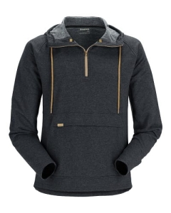Simms Vermilion Kapuzenpullover Schwarz Heather M