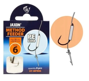 Jaxon Haken mit Vorfach Braid Needle#6 0.12mm