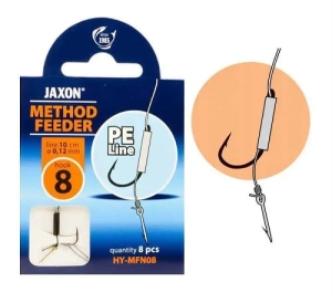 Jaxon Haken mit Vorfach Braided Needle#8 0.12mm
