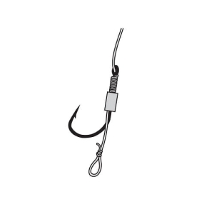 Jaxon Haken mit Vorfach Braid #6 0.12mm