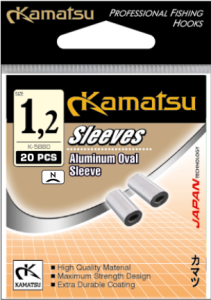 OVALE ALUMINIUM-KLEMMHÜLSEN. 1/2mm 20St