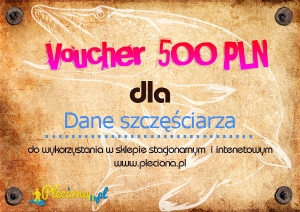 GESCHENKGUTSCHEIN ÜBER 500 PLN