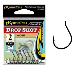 haken KAMATSU WORM DROP SHOT K-336 #1 8pcs