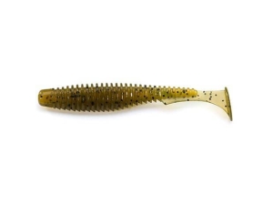 FishUP U-Shad 6,2cm #074 Green Pumpkin Seed 9pcs