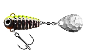 Spinmad Jig-Spinner Crazy Bug 6g Grün Schwarz