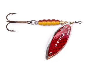 Mepps AGLIA LONG REDBO Silber/silver 5/29g