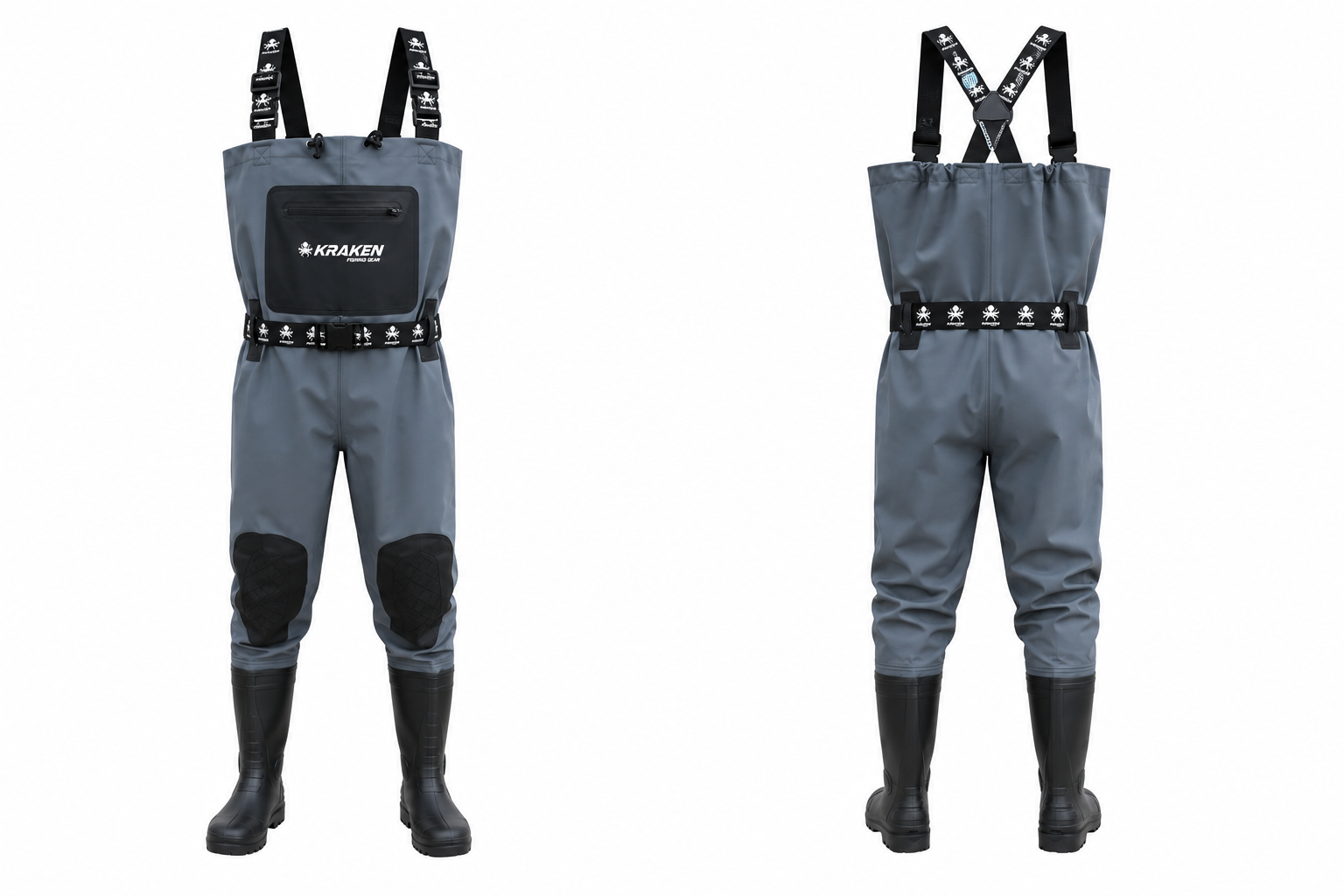 Wathose Kraken Premium Waders HydraGuard – Größe 43
